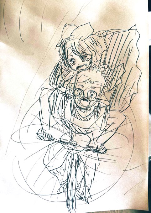 魔女の宅急便感想絵です。 魔女の宅急便感想絵です。