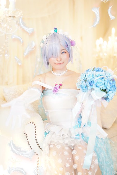 🔔Re:ゼロから始める異世界生活🔔 レムウェディングver.Photo : 篠崎さんStudio : #コスプレ 🔔Re:ゼロから始める異世界生活🔔 レムウェディングver.Photo : 篠崎さんStudio : #コスプレ
