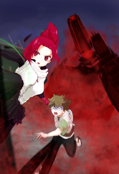 撤退!!#ケムリクサ #ケムリクサファンアート 撤退!!#ケムリクサ #ケムリクサファンアート