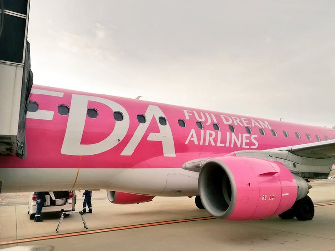 ピンクのちびまる子ちゃんでした✈️#FDA ピンクのちびまる子ちゃんでした✈️#FDA