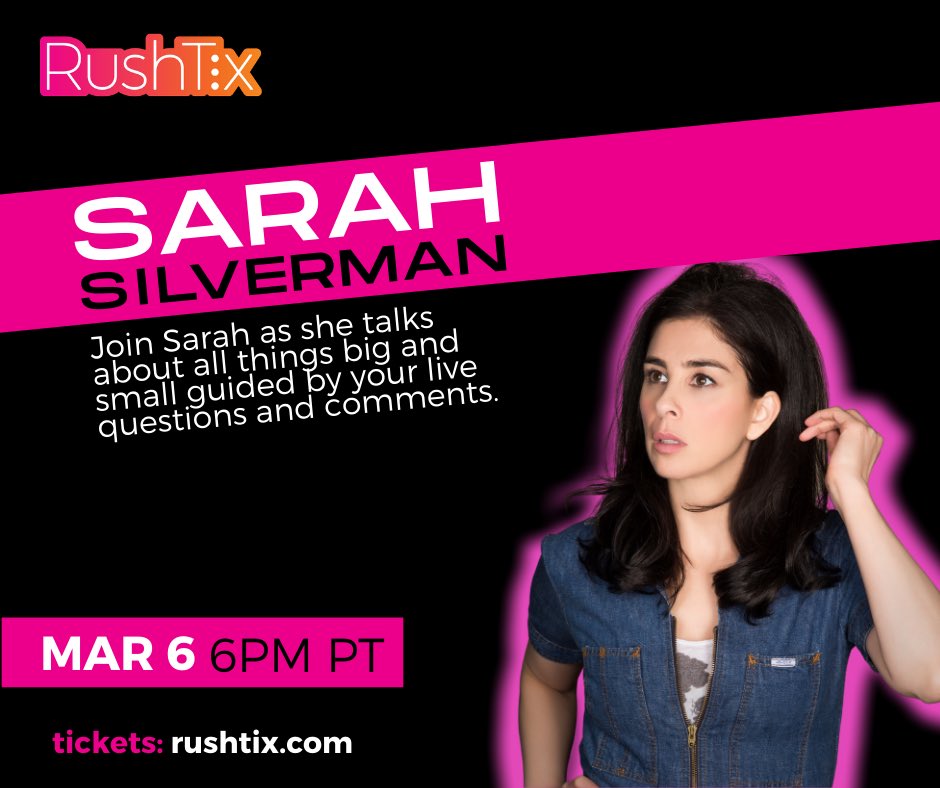 Come to my livestream! Ask me stuff! Tell me stuff! Buy Tix here⬇️ 