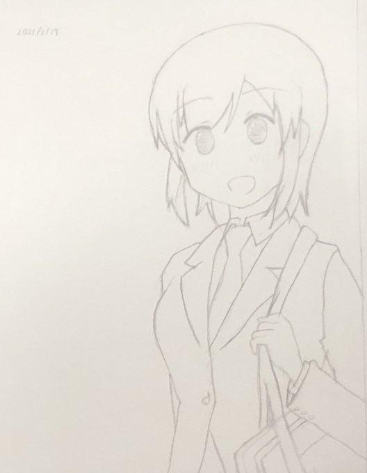 ななちゃんを描きました。。#ろこどる ななちゃんを描きました。。#ろこどる