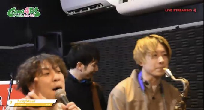 Vo.帖佐洋一Gt.沖末恵矢朗Ba.安田琢人Dr.安松太郎Tp.斉藤一馬Tb.木藤祐貴T-sax.masashiVo.0 Vo.帖佐洋一Gt.沖末恵矢朗Ba.安田琢人Dr.安松太郎Tp.斉藤一馬Tb.木藤祐貴T-sax.masashiVo.0