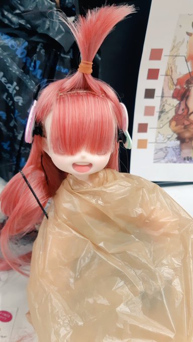 髪の毛切りました!!!#メイドインアビス #ミーティ#ドール 髪の毛切りました!!!#メイドインアビス #ミーティ#ドール