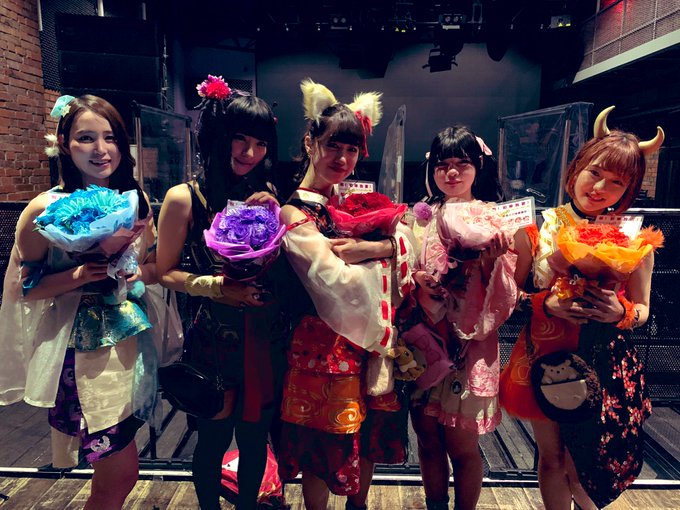 本日は#100よーかい 初ワンマンライブ♥️妖怪大宴会 茶番激にお越しいただき誠にありがとうございました。人間界侵略のは 本日は#100よーかい 初ワンマンライブ♥️妖怪大宴会 茶番激にお越しいただき誠にありがとうございました。人間界侵略のは