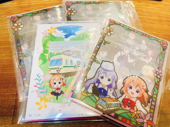 都内で頑張って叡電さんのコラボきっぷ販売中〜【ご注文はうさぎですか?BLOOM✖️えいでん コラボきっぷ】フツーにレジで 都内で頑張って叡電さんのコラボきっぷ販売中〜【ご注文はうさぎですか?BLOOM✖️えいでん コラボきっぷ】フツーにレジで