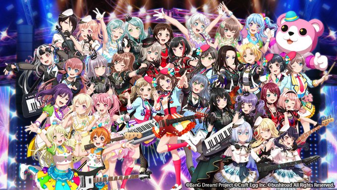 「ガルパ」,配信4周年を記念してスターの配付や無料10回ガチャなどを3月16日より実施。Switch版を2021年内に発 「ガルパ」,配信4周年を記念してスターの配付や無料10回ガチャなどを3月16日より実施。Switch版を2021年内に発