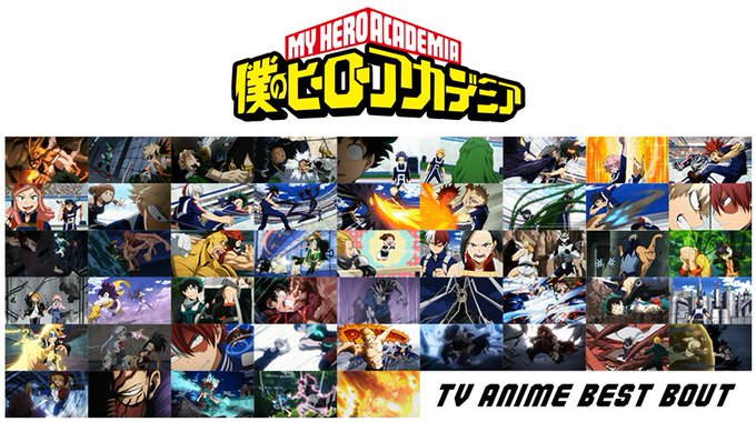 【#ヒロアカアニメ5周年】TVアニメ1期~4期で繰り広げられた戦いの中から、皆さまからの投票で「#ヒロアカアニメベストバ 【#ヒロアカアニメ5周年】TVアニメ1期~4期で繰り広げられた戦いの中から、皆さまからの投票で「#ヒロアカアニメベストバ