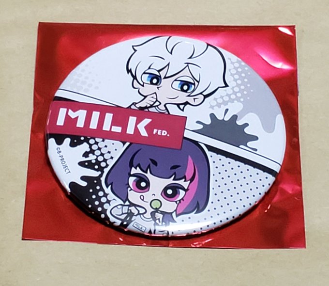 Bプロ B-PROJECT MILK FED. ミルクフェド 特典 缶バッジ譲:キタコレ求:KiLLR KiNG※郵送交 Bプロ B-PROJECT MILK FED. ミルクフェド 特典 缶バッジ譲:キタコレ求:KiLLR KiNG※郵送交