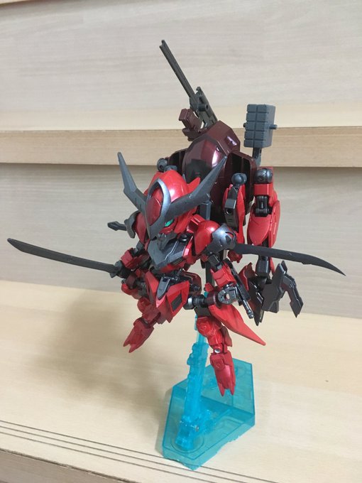 ガンダム バルバトスルフス・ルプス・レクス(紅狼王)SDからリアル変形って素敵#ガンプラ#ガンダム#ビルドファイターズ# ガンダム バルバトスルフス・ルプス・レクス(紅狼王)SDからリアル変形って素敵#ガンプラ#ガンダム#ビルドファイターズ#
