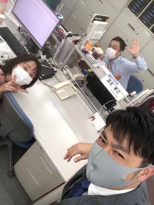 今日は報道の仕事となると……いるよね。デミちゃんと蓮見くん。おっ?これって元ブランチメンバーじゃない?「ブラボーandボ 今日は報道の仕事となると……いるよね。デミちゃんと蓮見くん。おっ?これって元ブランチメンバーじゃない?「ブラボーandボ