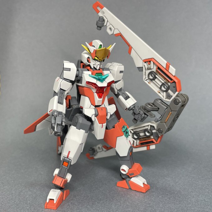 #コアガンダム 2 ヒナタ機(妄想設定)の完成画像です。以前製作したヒナタ専用弓を装備させてみました。色、可動範囲は、こ #コアガンダム 2 ヒナタ機(妄想設定)の完成画像です。以前製作したヒナタ専用弓を装備させてみました。色、可動範囲は、こ