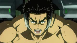 昭弘にはビルドファイターズ世界に転生しても筋トレしてて欲しい平和な世界でプロテイン飲んでそう← 昭弘にはビルドファイターズ世界に転生しても筋トレしてて欲しい平和な世界でプロテイン飲んでそう←