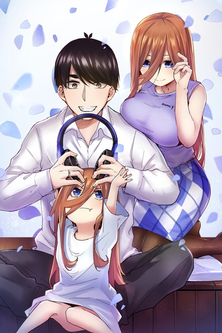 今回は一家揃って写真三玖バージョンです、機会があれば他の姉妹も描くかもしれない😀#五等分の花嫁 #中野三玖 今回は一家揃って写真三玖バージョンです、機会があれば他の姉妹も描くかもしれない😀#五等分の花嫁 #中野三玖