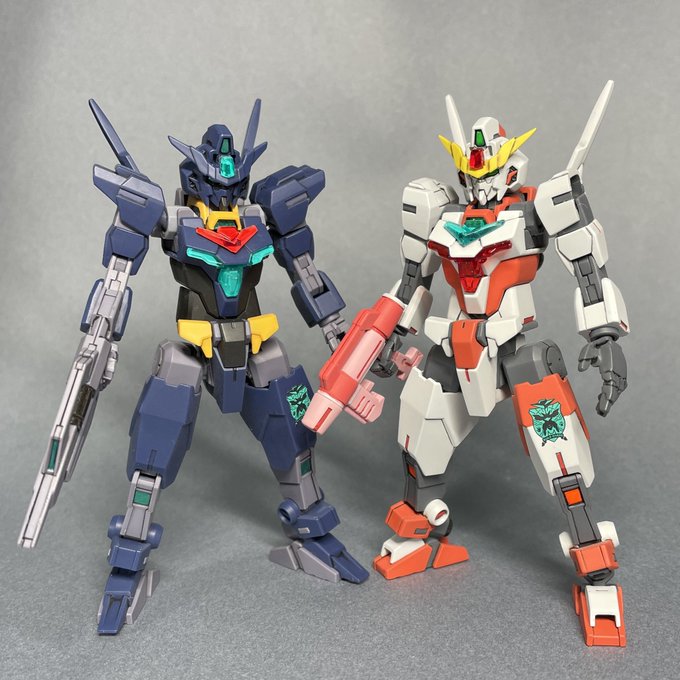 #これがこうなってこうじゃ#コアガンダム 2 を #リライジングガンダム にしたり、アルスアースアーマーをつけただけなの #これがこうなってこうじゃ#コアガンダム 2 を #リライジングガンダム にしたり、アルスアースアーマーをつけただけなの