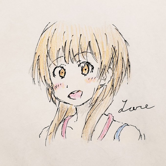 万里花ちゃんお誕生日おめでとう~!と言うことでちょっと描きました~#橘万里花生誕祭 #橘万里花生誕祭2021#3月3日は 万里花ちゃんお誕生日おめでとう~!と言うことでちょっと描きました~#橘万里花生誕祭 #橘万里花生誕祭2021#3月3日は
