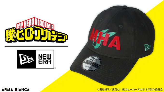【予約開始】『僕のヒーローアカデミア』×「NEW ERA®」のコラボレーションアイテム「NEW ERAコラボ キャップ」 【予約開始】『僕のヒーローアカデミア』×「NEW ERA®」のコラボレーションアイテム「NEW ERAコラボ キャップ」