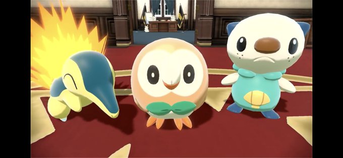 新しいポケモンのゲームの御三家がなんとも言えん…Switch持ってないから買わないけど自分ならミジュマルにするな〜#ポケ 新しいポケモンのゲームの御三家がなんとも言えん…Switch持ってないから買わないけど自分ならミジュマルにするな〜#ポケ