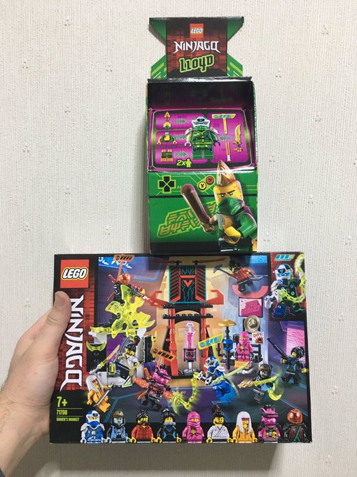 ニンジャゴーのミニフィグを買いました。 ニンジャゴーのミニフィグを買いました。