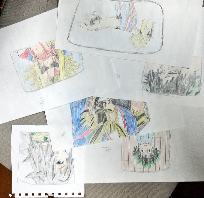 なんか小学校の時に描いたの出てきた 逆さまでごめん、 #ヒロアカ #絵師さんと繋がりたい #相互フォロー なんか小学校の時に描いたの出てきた 逆さまでごめん、 #ヒロアカ #絵師さんと繋がりたい #相互フォロー
