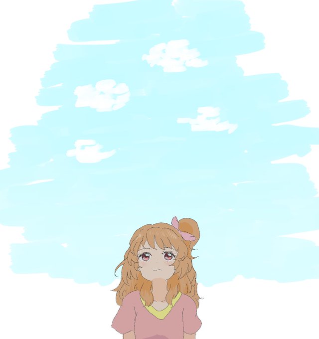 お題 レッツ!あかりサマー!青空#アイカツ版深夜の真剣お絵描き60分一本勝負#aikatsu お題 レッツ!あかりサマー!青空#アイカツ版深夜の真剣お絵描き60分一本勝負#aikatsu