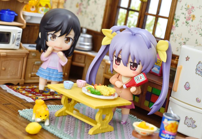 #おもちゃ撮影会 03/05(金)テーマ『フライ』最近、トマト推しのれんちょん🍅「エビフライにケチャップかけてみるん」# #おもちゃ撮影会 03/05(金)テーマ『フライ』最近、トマト推しのれんちょん🍅「エビフライにケチャップかけてみるん」#