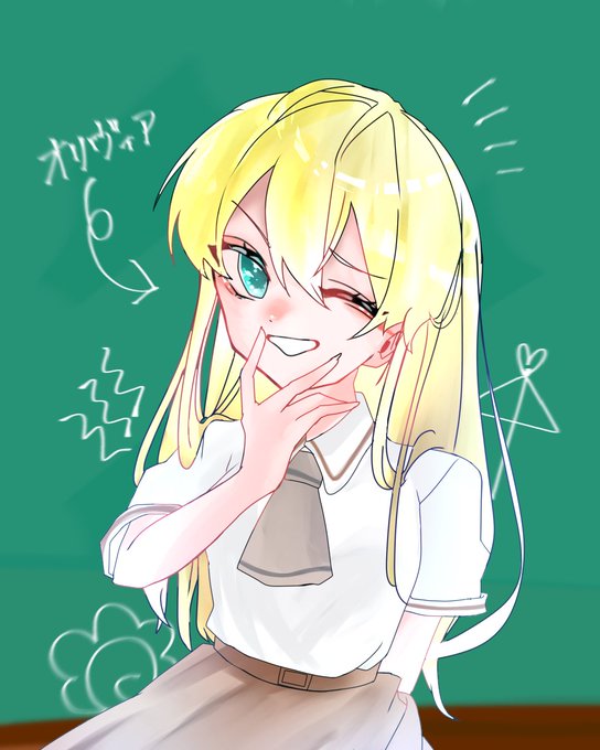 オリヴィアちゃん〜!!!!#あそびあそばせ #絵描きさんと繋がりたい オリヴィアちゃん〜!!!!#あそびあそばせ #絵描きさんと繋がりたい