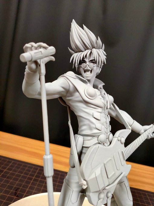 【#マクロス7】メガハウスよりフィギュア化決定❗️「熱気バサラ」原型初公開‼️続報をお楽しみに🎤360度🌀動画も公開❗️ 【#マクロス7】メガハウスよりフィギュア化決定❗️「熱気バサラ」原型初公開‼️続報をお楽しみに🎤360度🌀動画も公開❗️