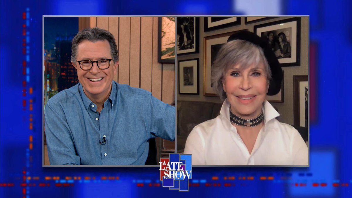 Always have a great time with @stephenathome ! Tune in tonight! @colbertlateshow #LSSC 