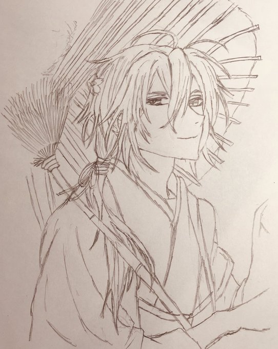 #薄桜鬼 #斎藤一 #イラストなつかしい #薄桜鬼 #斎藤一 #イラストなつかしい