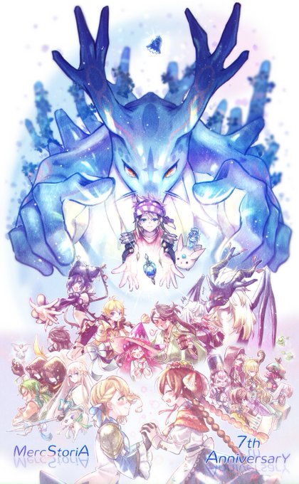 #メルストイラコンファンアートメルスト君㊗️7周年、8年目出発おめでとうございます!1年目からご一緒できてとても嬉しいで #メルストイラコンファンアートメルスト君㊗️7周年、8年目出発おめでとうございます!1年目からご一緒できてとても嬉しいで
