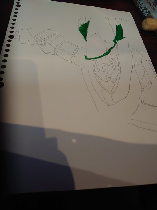 ロボとか魔王(オーバーロード観たことない)とかネカフェお絵描き ロボとか魔王(オーバーロード観たことない)とかネカフェお絵描き