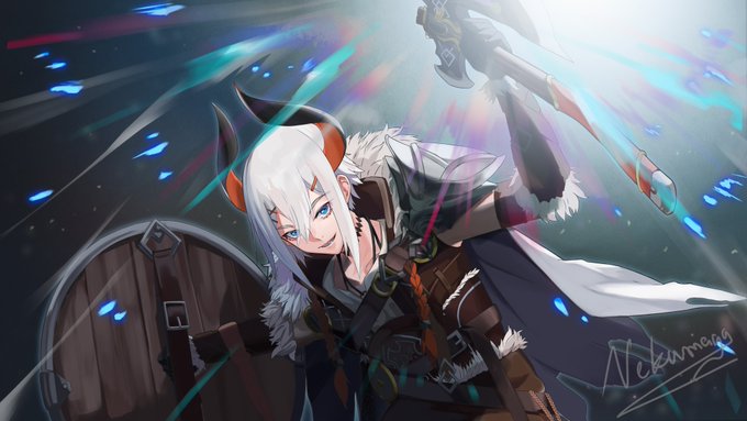 亜人さんと北欧神話めっちゃ相性良さそう!絶対カッコイイ亜人になる!!と思って描いたんです…どこかでカッコイイの方向性間違 亜人さんと北欧神話めっちゃ相性良さそう!絶対カッコイイ亜人になる!!と思って描いたんです…どこかでカッコイイの方向性間違