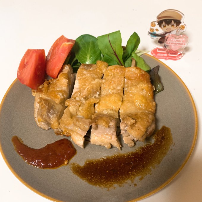 「沢村のナンバーズチキンソテー」(風)クックパッドで紹介されているレシピを利用しました!ソースの種類と肉の焼き方が元レシ 「沢村のナンバーズチキンソテー」(風)クックパッドで紹介されているレシピを利用しました!ソースの種類と肉の焼き方が元レシ
