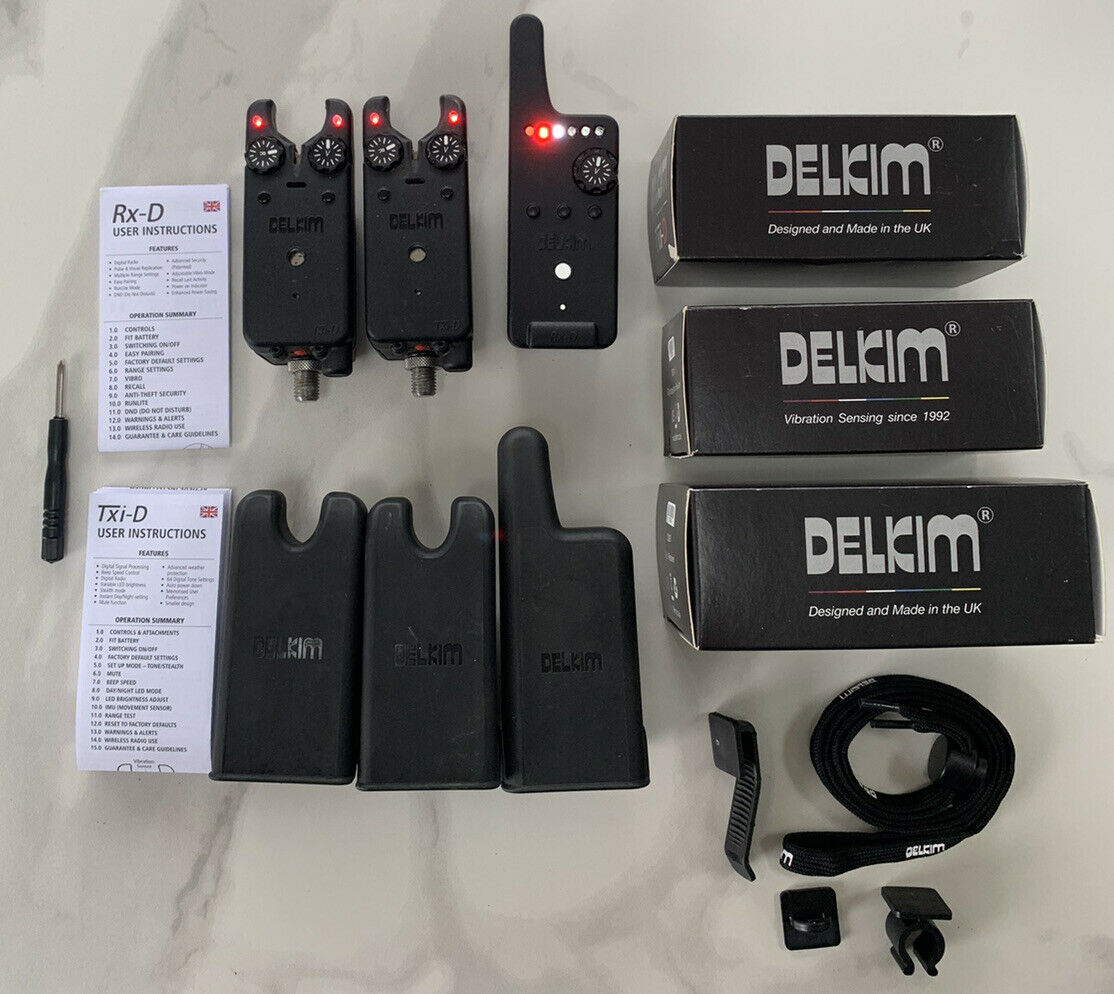 Ad - Delkim TXI-D Bite Alarms Red x 2 and RX-D Sounder Box
On eBay here -->> https://t.co/9UJP