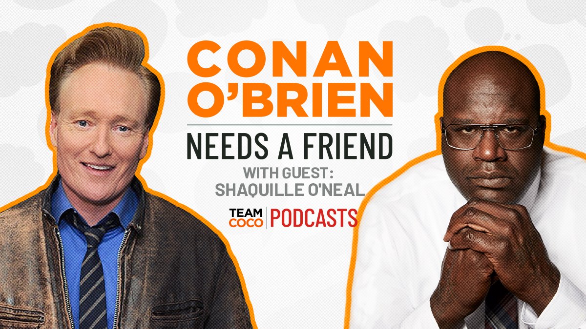 I feel enigmatic about being @ConanOBrien's friend. Check it out @  