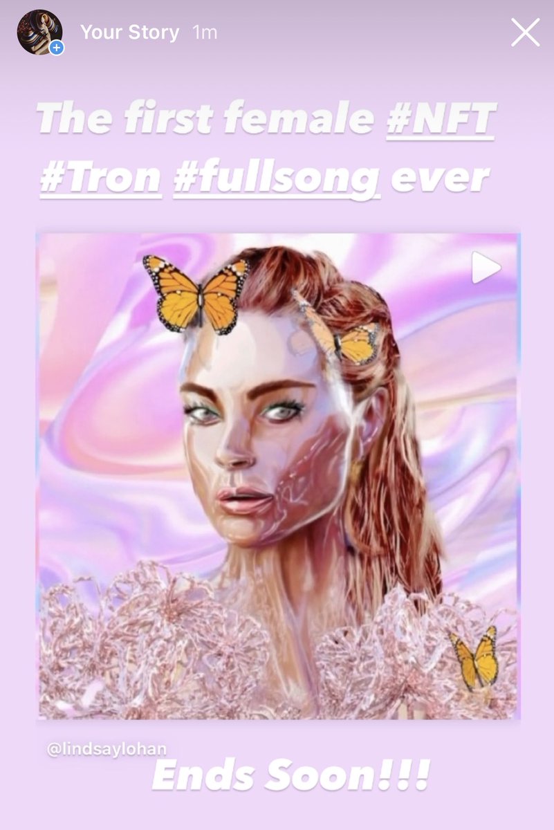 The first female #NFT #Tron #fullsong ever!

Ending soon!!!

 