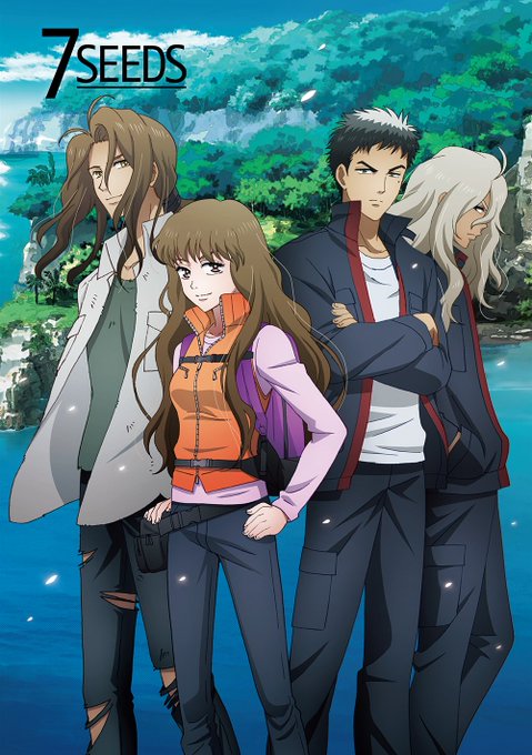 🌱『7SEEDS』Blu-ray BOX 下巻 2021年4月28日(水)発売🌱佐藤陽子描き下ろしアウターケースや全40 🌱『7SEEDS』Blu-ray BOX 下巻 2021年4月28日(水)発売🌱佐藤陽子描き下ろしアウターケースや全40