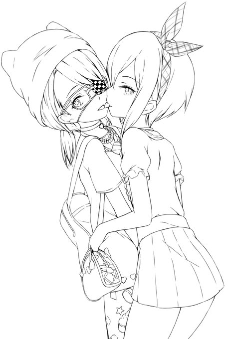 私服きよこさ線画#魔法少女サイト#線画を晒せば誰かが塗ってくれるかもしれない #線画 私服きよこさ線画#魔法少女サイト#線画を晒せば誰かが塗ってくれるかもしれない #線画