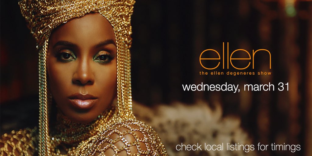 Sinnerman, see me real soon – chatting and performing “Hitman” for the first time this Wednesday on @TheEllenShow! 