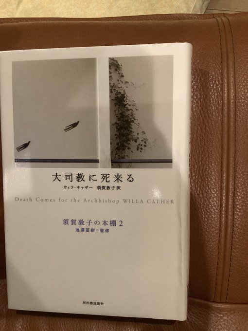 須賀敦子とウィラ・キャザーの本、読み終えるのに2ヶ月掛かった…。はあはあ、キツかった。しかも読んでいる間ずっと角川ホラー 須賀敦子とウィラ・キャザーの本、読み終えるのに2ヶ月掛かった…。はあはあ、キツかった。しかも読んでいる間ずっと角川ホラー