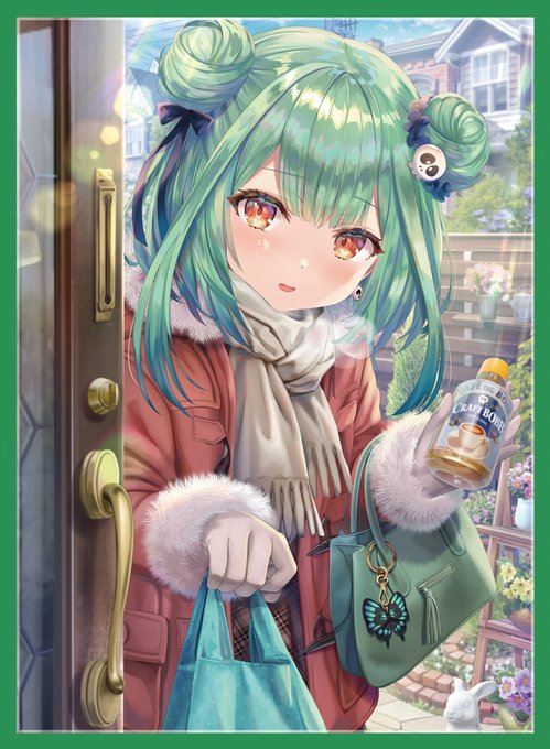 【エアコミケ コミケ 新作告知24】るしあのスリーブとプレイマットになります!!イラストレーターはtorino()さんで 【エアコミケ コミケ 新作告知24】るしあのスリーブとプレイマットになります!!イラストレーターはtorino()さんで