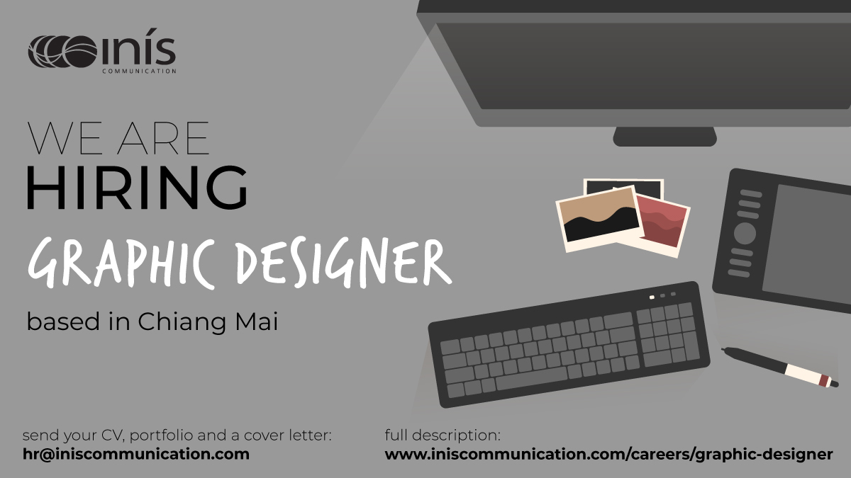 test Twitter Media - Our team is searching for a graphic #designer to join us in #ChiangMai, #Thailand. If you are a talented and creative designer, and are ready to work on some of the most pressing global issues of today, please drop us a line (by 30 April). More info here: https://t.co/ewoGTofja4 https://t.co/TWnu7H9fOl