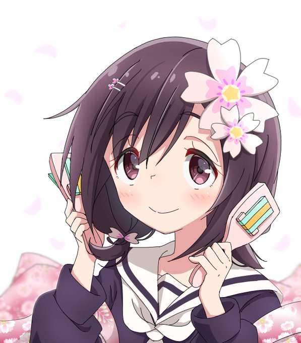 ちょっと描いてみたくなったなるちゃん🌸 #ハナヤマタ ちょっと描いてみたくなったなるちゃん🌸 #ハナヤマタ