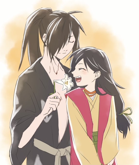 #どろろ好きによるどろろワンドロ 百合この花の色、どろろみたいだ… #どろろ好きによるどろろワンドロ 百合この花の色、どろろみたいだ…