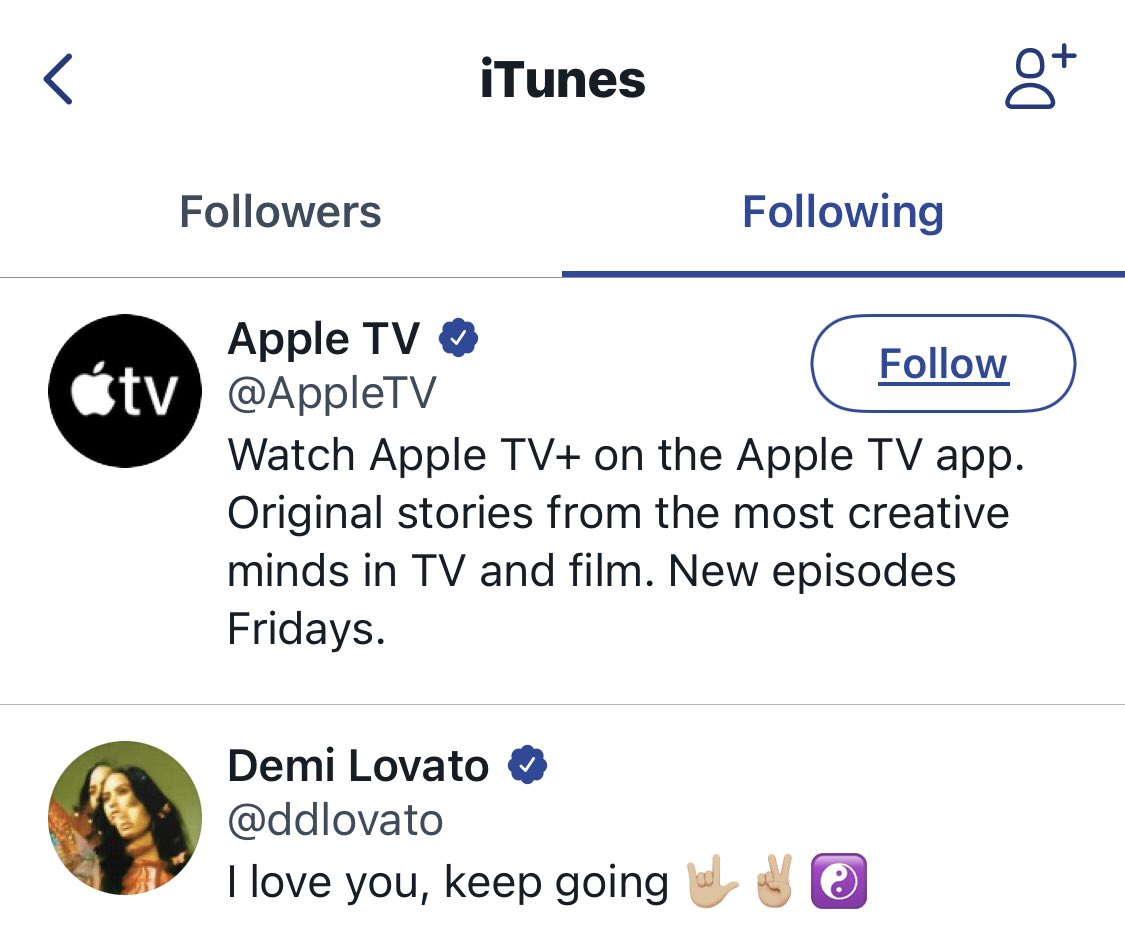 Hey besties, thanks for the continued support and follow @iTunes 👀🥰💖

 
