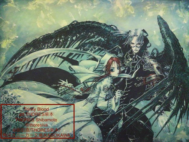 他のお仕事で担当してる小説やオリジナル作品は此方。『トリニティ・ブラッド』吉田直著/角川スニーカー文庫『バチカン奇跡調査 他のお仕事で担当してる小説やオリジナル作品は此方。『トリニティ・ブラッド』吉田直著/角川スニーカー文庫『バチカン奇跡調査