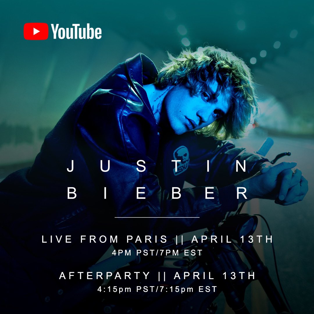#JUSTICE live from Paris April 13th 4pm PST  