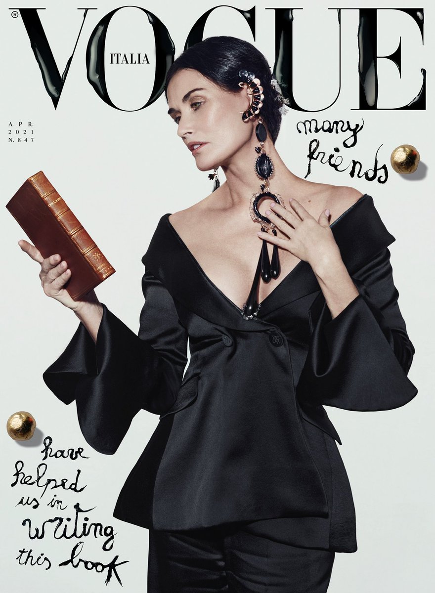 Honored to be on the cover of @vogue_italia, thanks to @mrkimjones! 