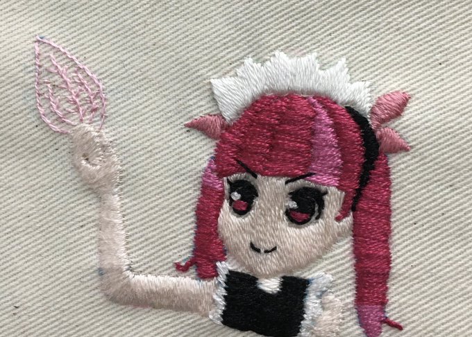 りなちゃんまた増えるのナ #ケムリクサ #ケムリクサ手芸班 #刺繍 りなちゃんまた増えるのナ #ケムリクサ #ケムリクサ手芸班 #刺繍